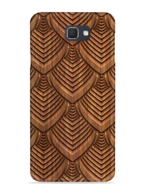 Carved Pattern On Snap Case for Samsung Galaxy On7 (2016) Zapvi