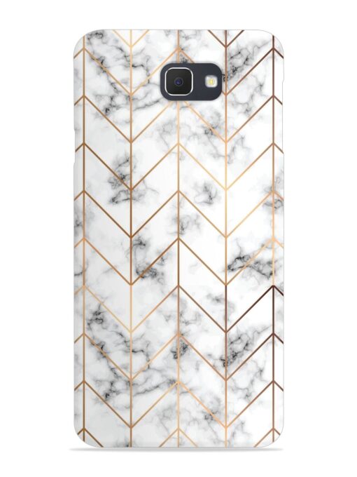 Vector Marble Texture Snap Case for Samsung Galaxy On7 (2016) Zapvi