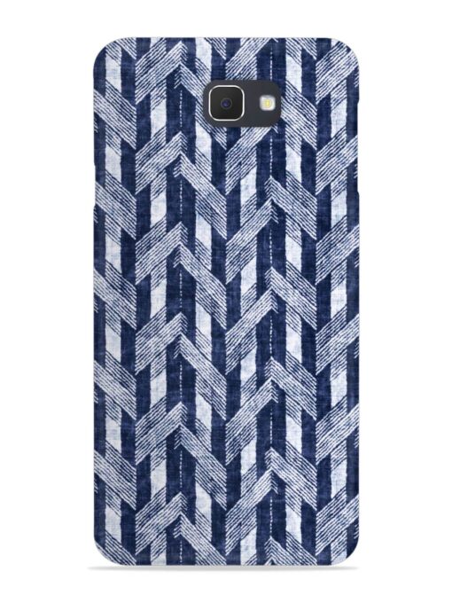 Abstract Herringbone Motif Snap Case for Samsung Galaxy On7 (2016) Zapvi