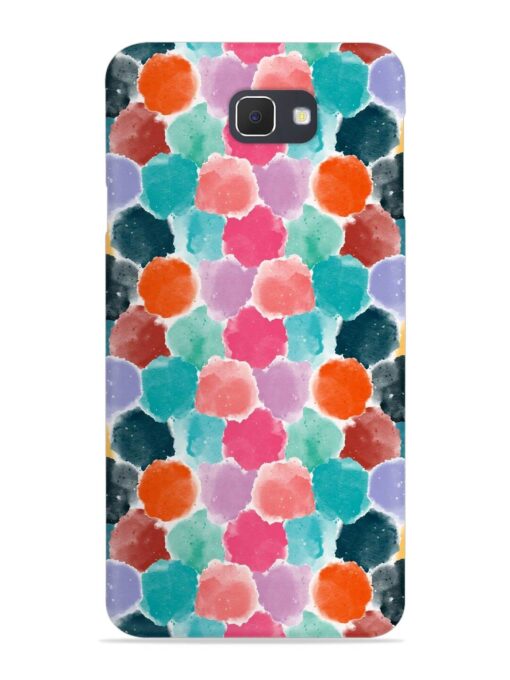 Colorful Seamless Pattern Snap Case for Samsung Galaxy On7 (2016)