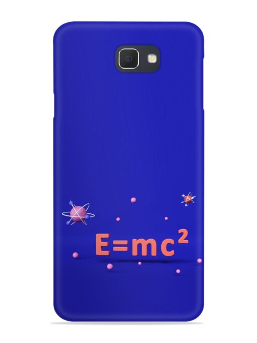 Formula Relativity Equation Snap Case for Samsung Galaxy On7 (2016)