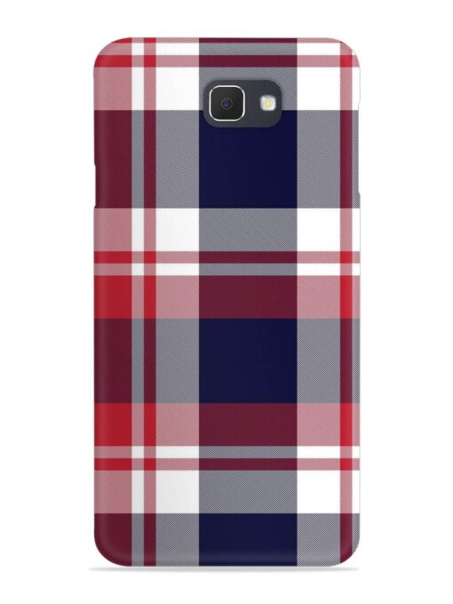 Classic Plaid Tartan Snap Case for Samsung Galaxy On7 (2016)