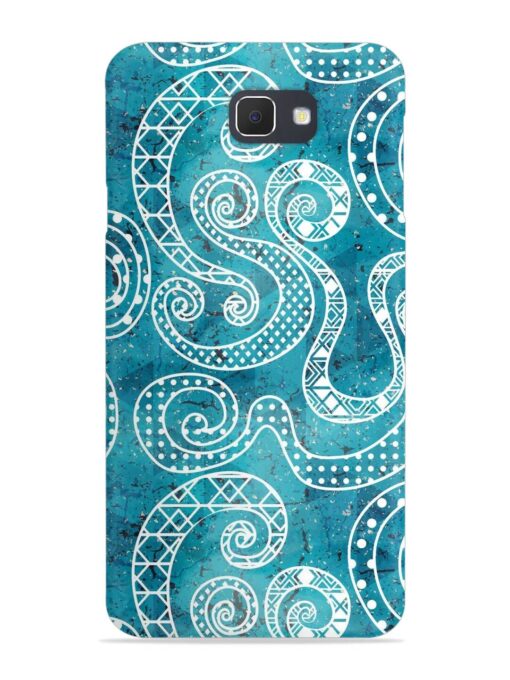 Vintage Curved Seamless Snap Case for Samsung Galaxy On7 (2016)