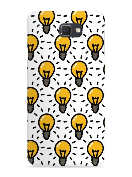 Light Bulb Seamless Snap Case for Samsung Galaxy On7 (2016)