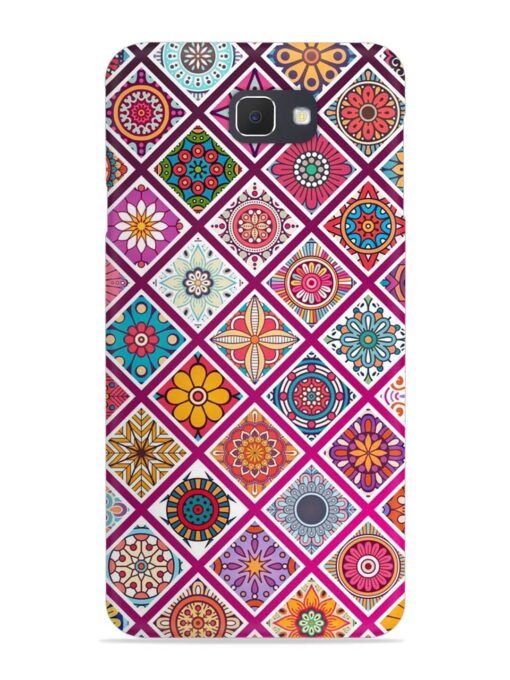 Seamless Tile Pattern Snap Case for Samsung Galaxy On7 (2016)