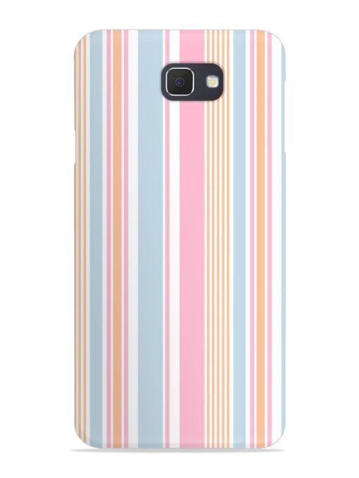 Stripe Seamless Pattern Snap Case for Samsung Galaxy On7 (2016) Zapvi