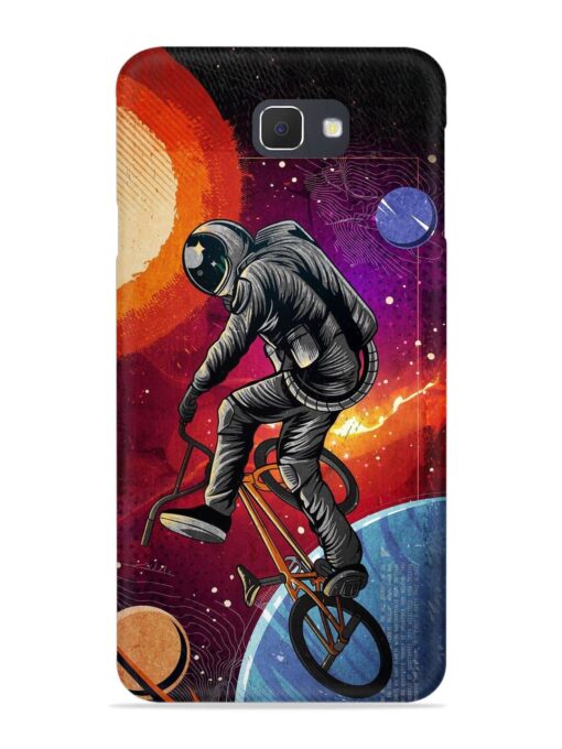 Super Eclipse Bmx Bike Snap Case for Samsung Galaxy On7 (2016)