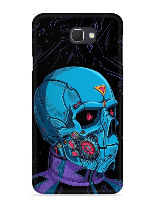 Skull Robo Vector Snap Case for Samsung Galaxy On7 (2016) Zapvi