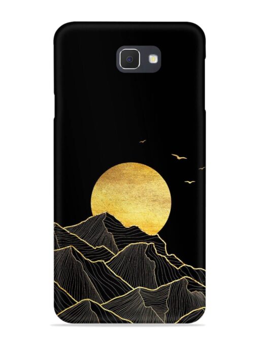 Golden Sunrise Snap Case for Samsung Galaxy On7 (2016) Zapvi