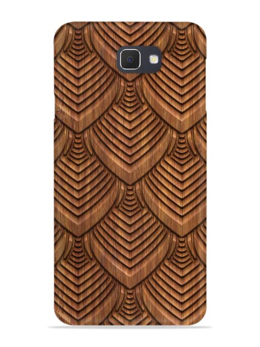 Carved Pattern On Snap Case for Samsung Galaxy On7 Prime Zapvi