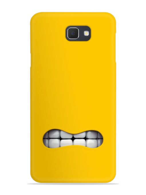 Mouth Character On Snap Case for Samsung Galaxy On7 Prime Zapvi