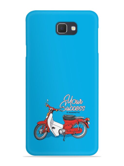 Motorcycles Image Vector Snap Case for Samsung Galaxy On7 Prime