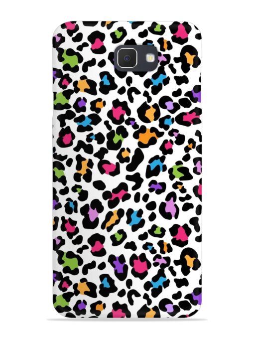 Seamless Leopard Pattern Snap Case for Samsung Galaxy On7 Prime