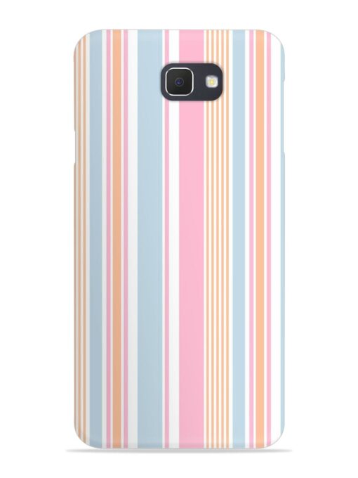 Stripe Seamless Pattern Snap Case for Samsung Galaxy On7 Prime