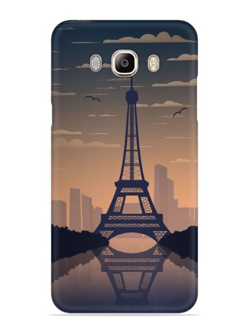 France Paris Eiffel Tower Gradient Snap Case for Samsung Galaxy On8 Zapvi