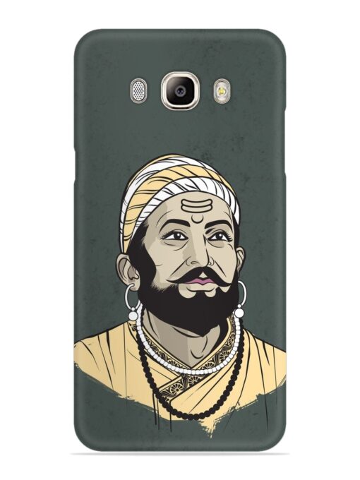 Shivaji Maharaj Vector Art Snap Case for Samsung Galaxy On8