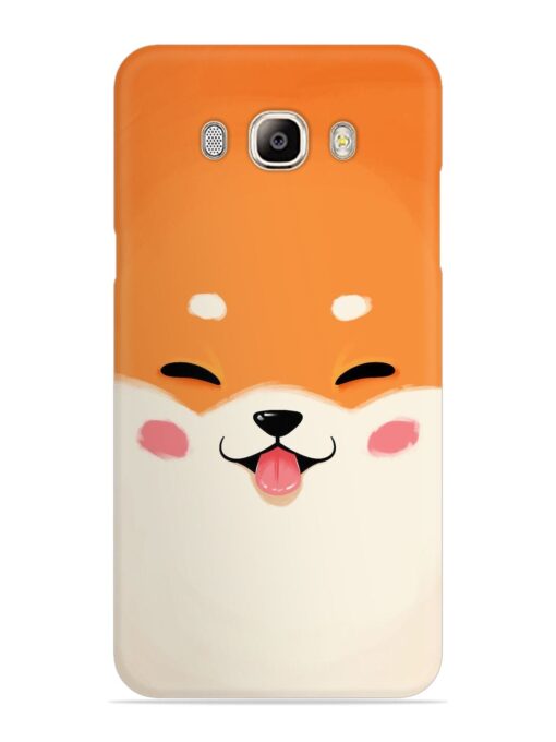 Cute Dog Face Vector Snap Case for Samsung Galaxy On8