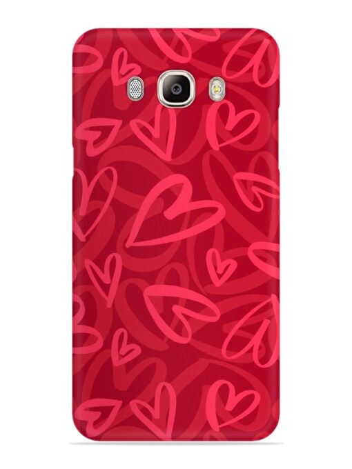 Seamless Romantic Pattern Snap Case for Samsung Galaxy On8