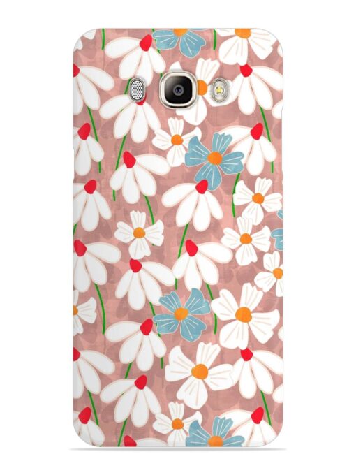 Abstract Petal Flowers Snap Case for Samsung Galaxy On8