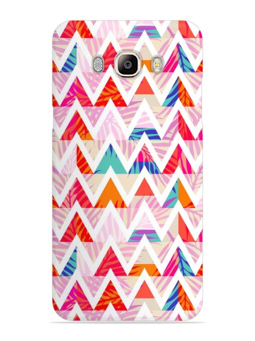 Abstract Triangle Background Snap Case for Samsung Galaxy On8