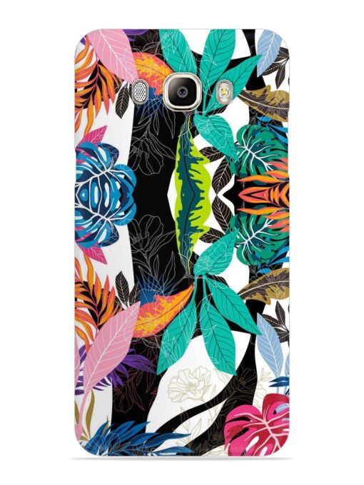 Floral Pattern Bright Snap Case for Samsung Galaxy On8