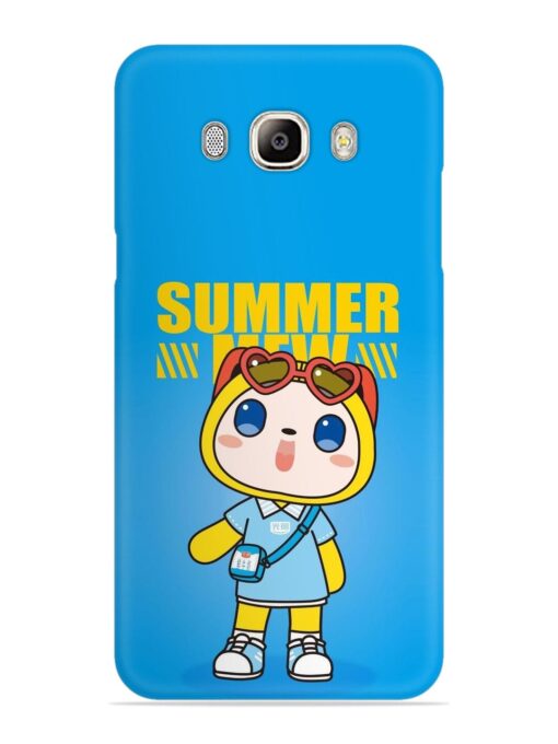 Summer Mew Cartoon Snap Case for Samsung Galaxy On8