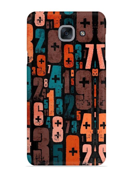 0 To 9 Art Snap Case for Samsung Galaxy On Max Zapvi