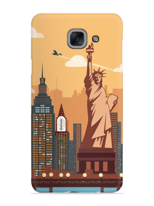 New York Statue Of Liberty Architectural Scenery Snap Case for Samsung Galaxy On Max