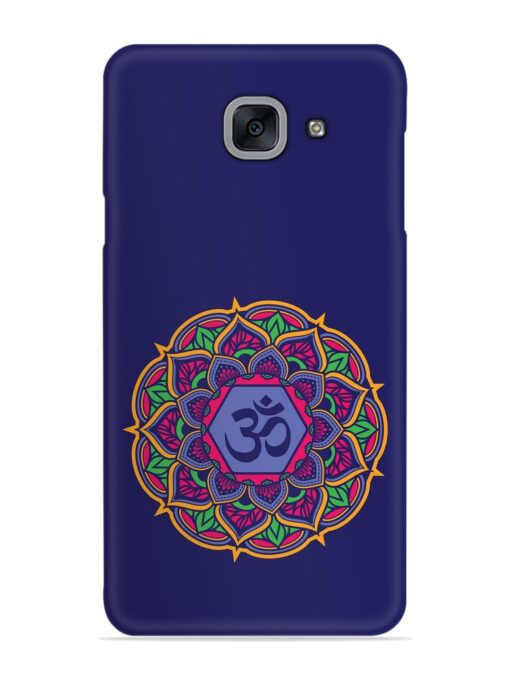 Om Mandala Art Blue Snap Case for Samsung Galaxy On Max Zapvi