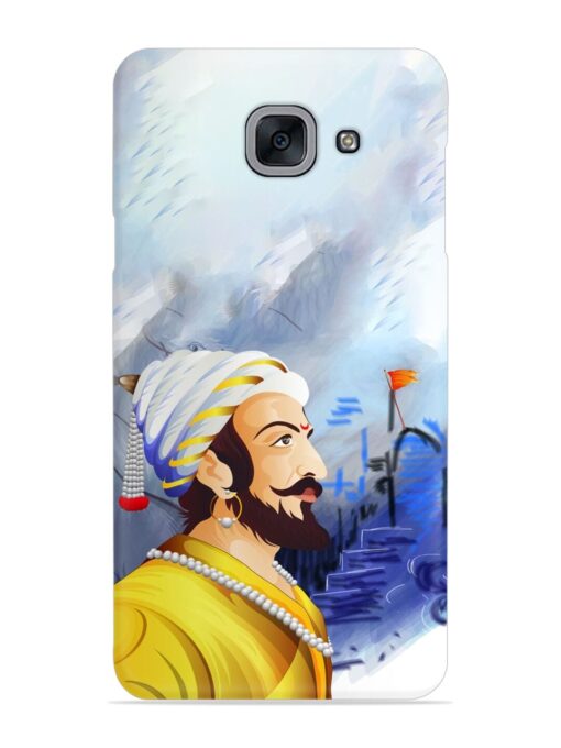 Shivaji Maharaj Color Paint Art Snap Case for Samsung Galaxy On Max Zapvi