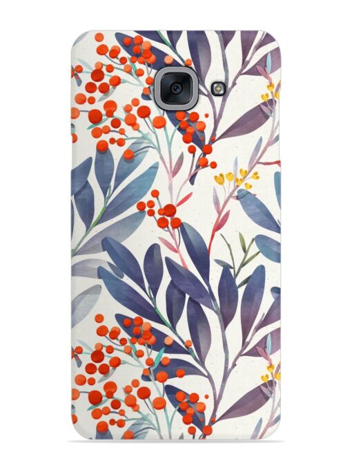 Seamless Floral Pattern Snap Case for Samsung Galaxy On Max Zapvi