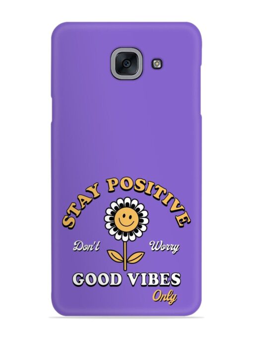 Retro Positive Flower Snap Case for Samsung Galaxy On Max