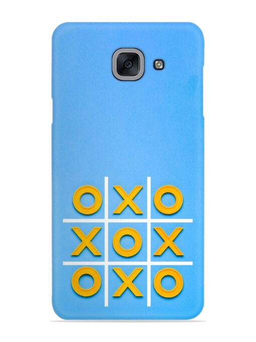 Yellow Plastic Crosses Snap Case for Samsung Galaxy On Max Zapvi