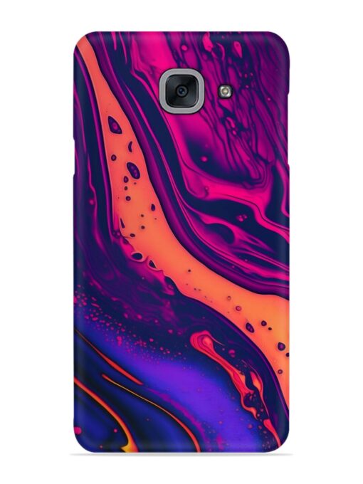 Fluid Blue Pink Art Snap Case for Samsung Galaxy On Max Zapvi