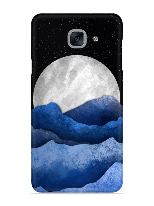 Full Moon Mountain Vector Snap Case for Samsung Galaxy On Max Zapvi