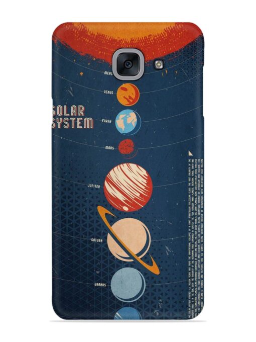 Solar System Vector Snap Case for Samsung Galaxy On Max