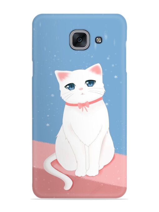 Cute White Cat Snap Case for Samsung Galaxy On Max