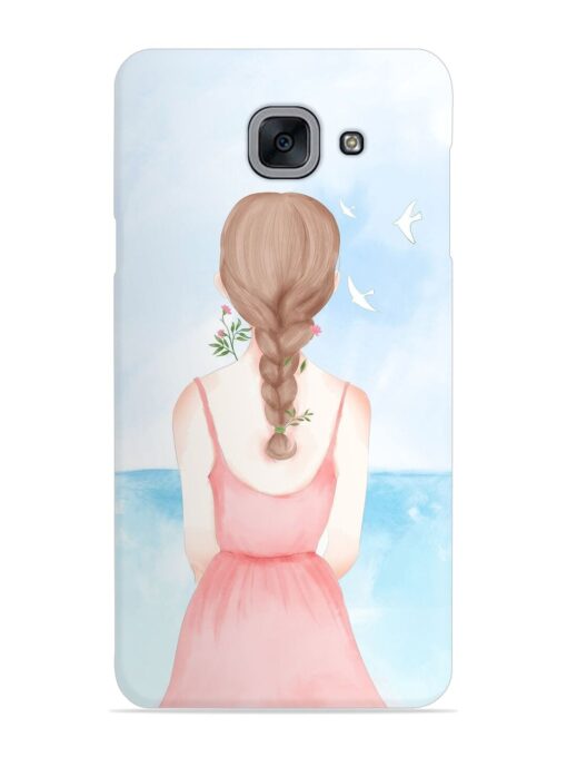 Watercolor Girl Vector Snap Case for Samsung Galaxy On Max