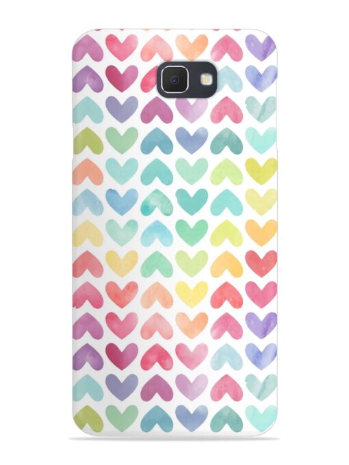 Seamless Colorful Watercolor Snap Case for Samsung Galaxy On Nxt Zapvi