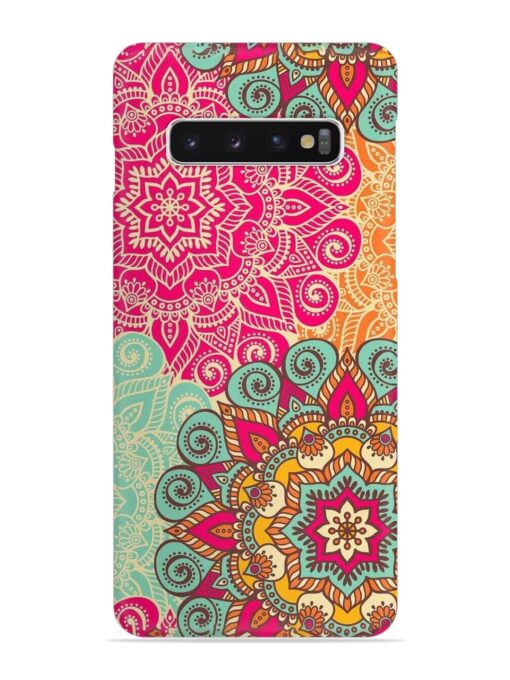 Mandala Seamless Snap Case for Samsung Galaxy S10