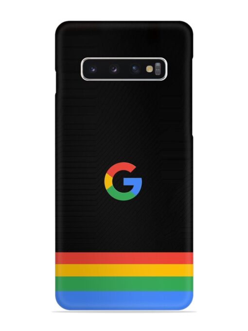 Google Logo Art Snap Case for Samsung Galaxy S10