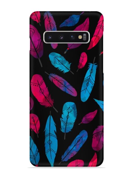 Feather Art Snap Case for Samsung Galaxy S10