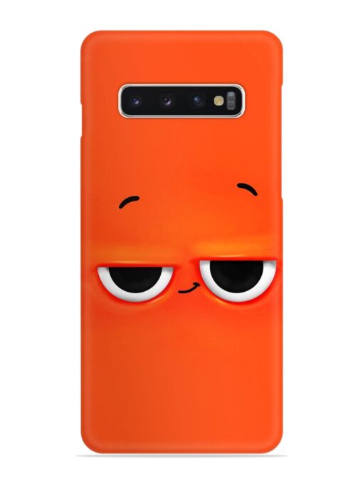 Smiley Face Snap Case for Samsung Galaxy S10