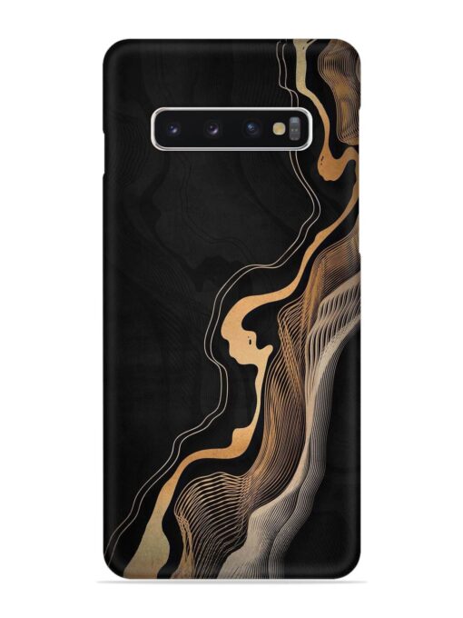 Abstract Art Snap Case for Samsung Galaxy S10 Zapvi