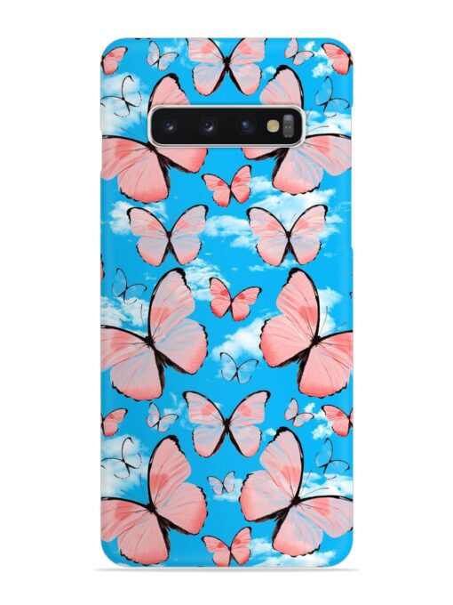 Seamless Pattern Tropical Snap Case for Samsung Galaxy S10