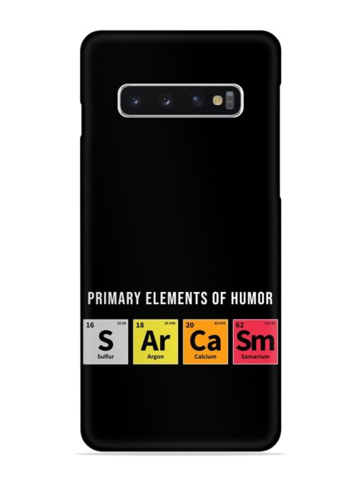 Primary Elements Humor Snap Case for Samsung Galaxy S10