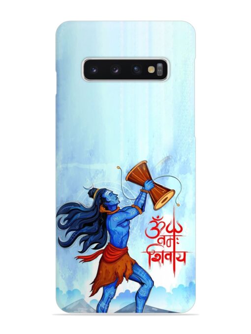 Illustration Lord Shiva Snap Case for Samsung Galaxy S10