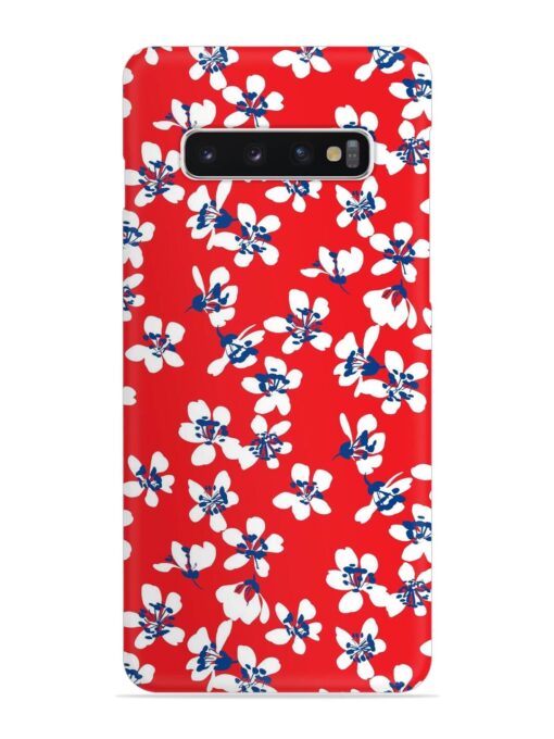 Hand Drawn Abstract Snap Case for Samsung Galaxy S10