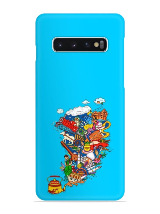 Vector Design Indian Snap Case for Samsung Galaxy S10