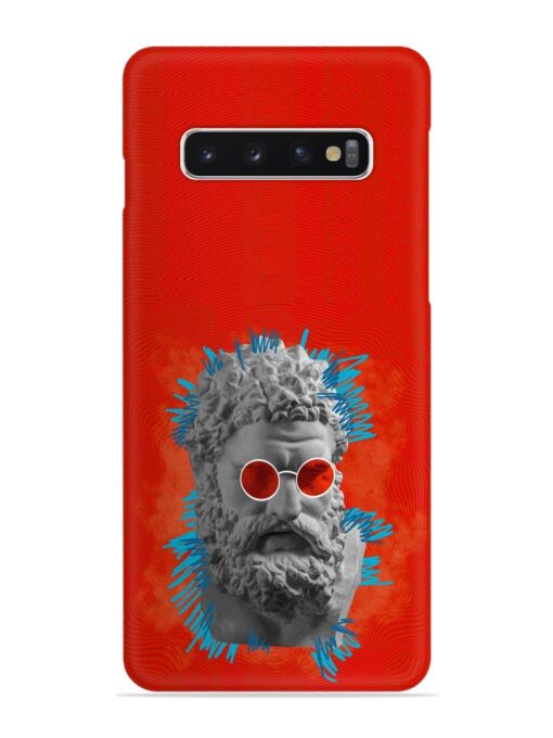 Contemporary Art Concept Snap Case for Samsung Galaxy S10